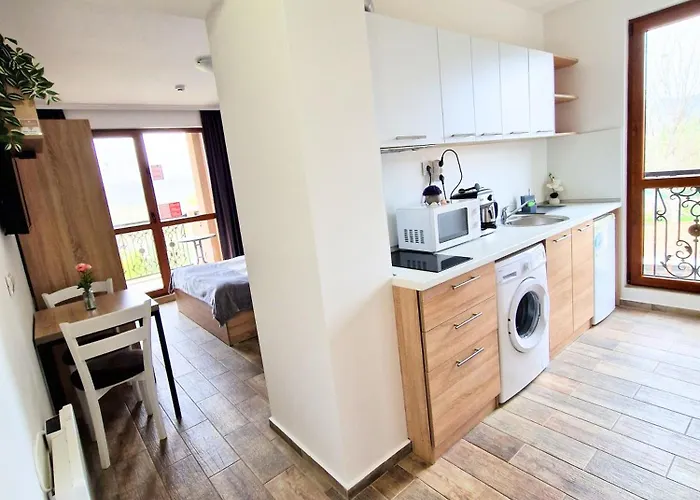 Apartamento Attractive Studio-apartment In Sunny Cascadas Family *